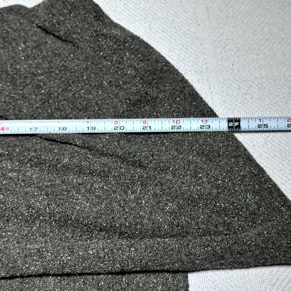 Eileen Fisher Cardigan Womens Large Silk Blend Marled Hooded Open Lagenlook - Picture 9 of 12